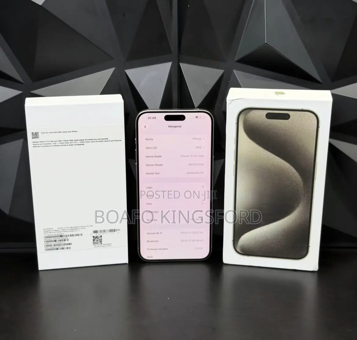 New Apple iPhone 15 Pro Max 512 GB Silver