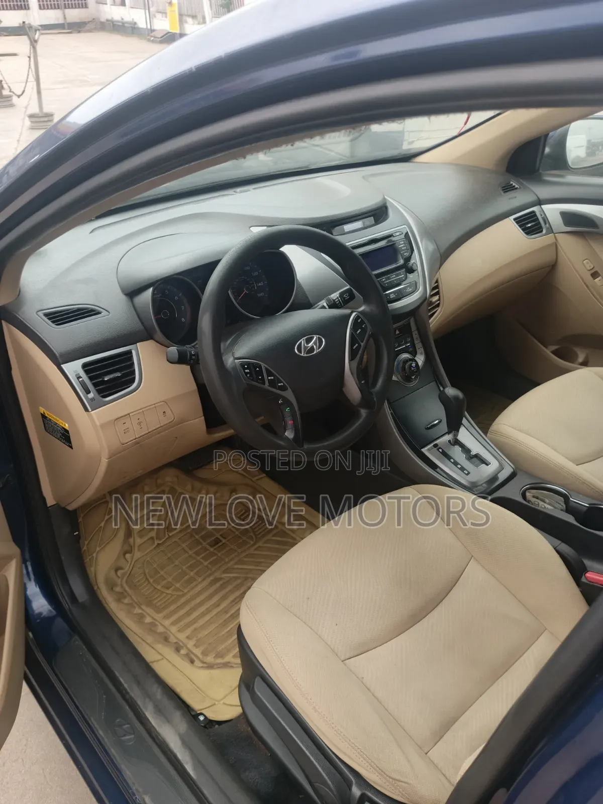 Hyundai Elantra 2013 Blue