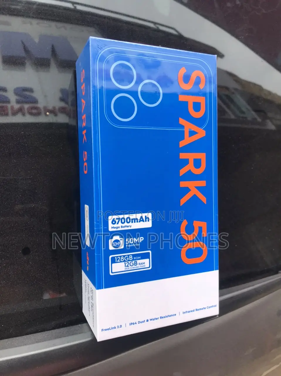 New Tecno Spark 50 128 GB Gray