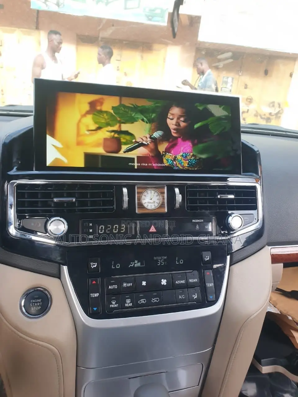 Toyota Landcruiser 2016 Upgraded to 2023 Android Infotainment Screens