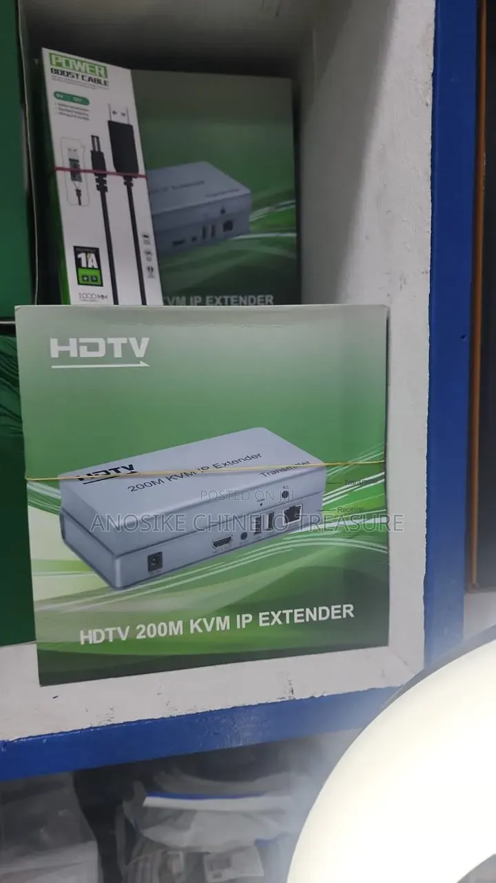 KVM Extender 120M HDMI + USB Over Network Cable