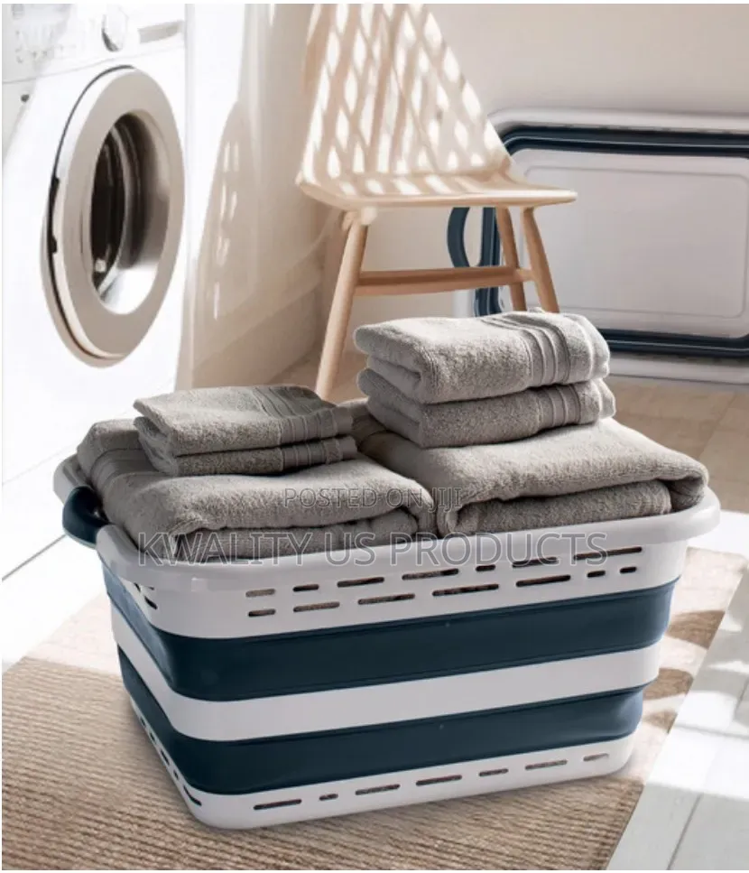 Pop and Load Collapsible Laundry Basket