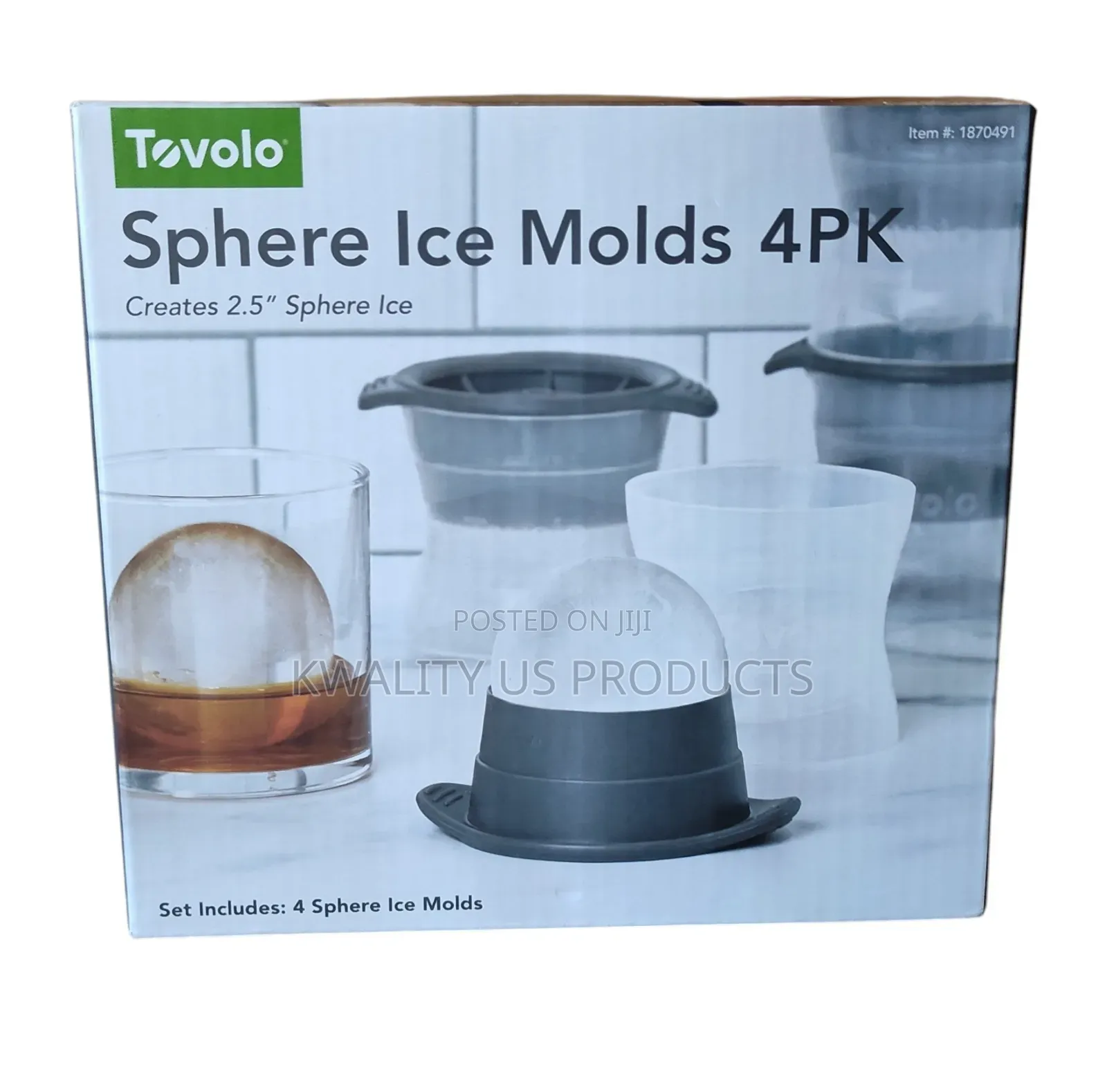 Tovolo 4-Pack Sphere Ice Molds