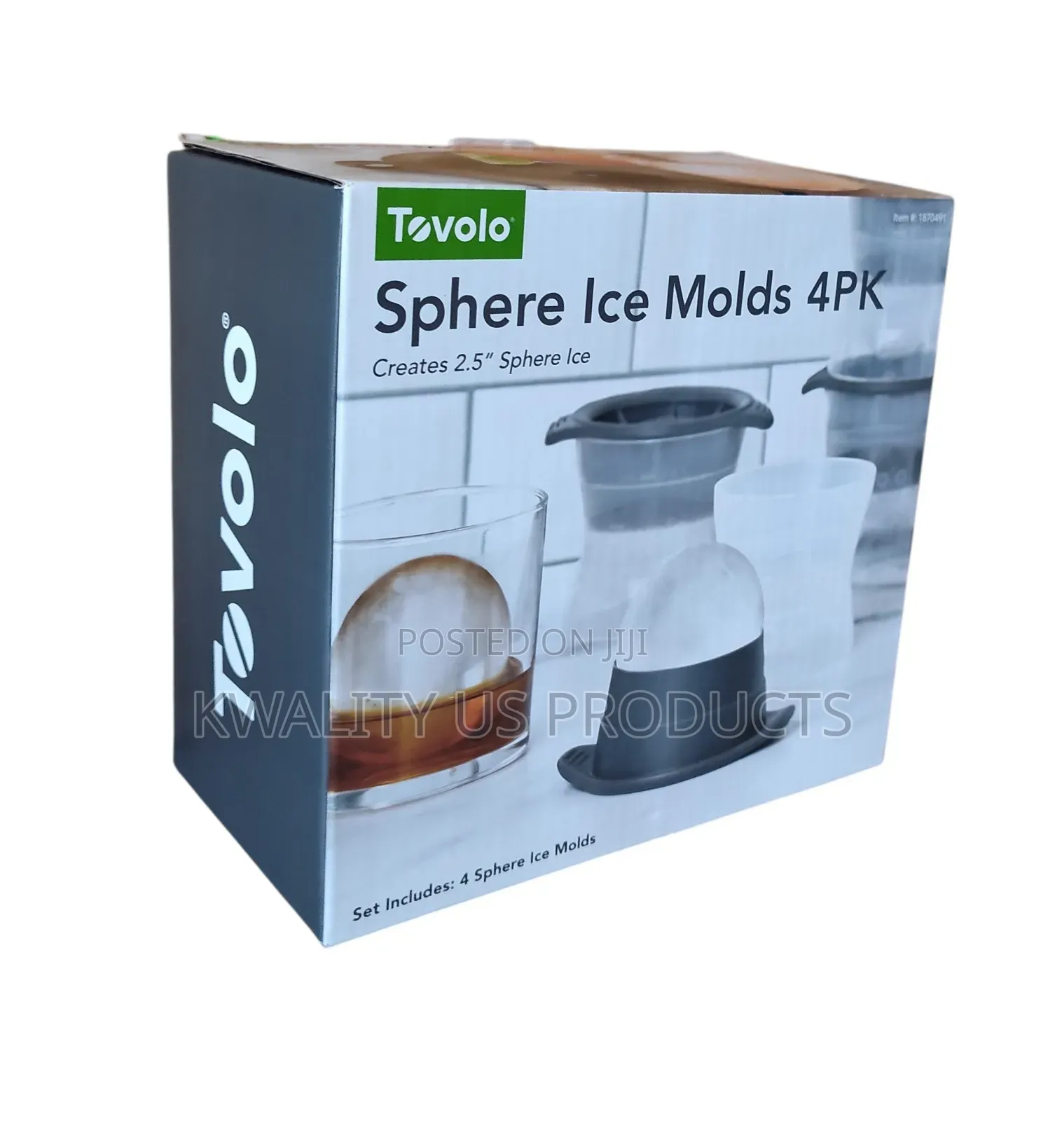Tovolo 4-Pack Sphere Ice Molds