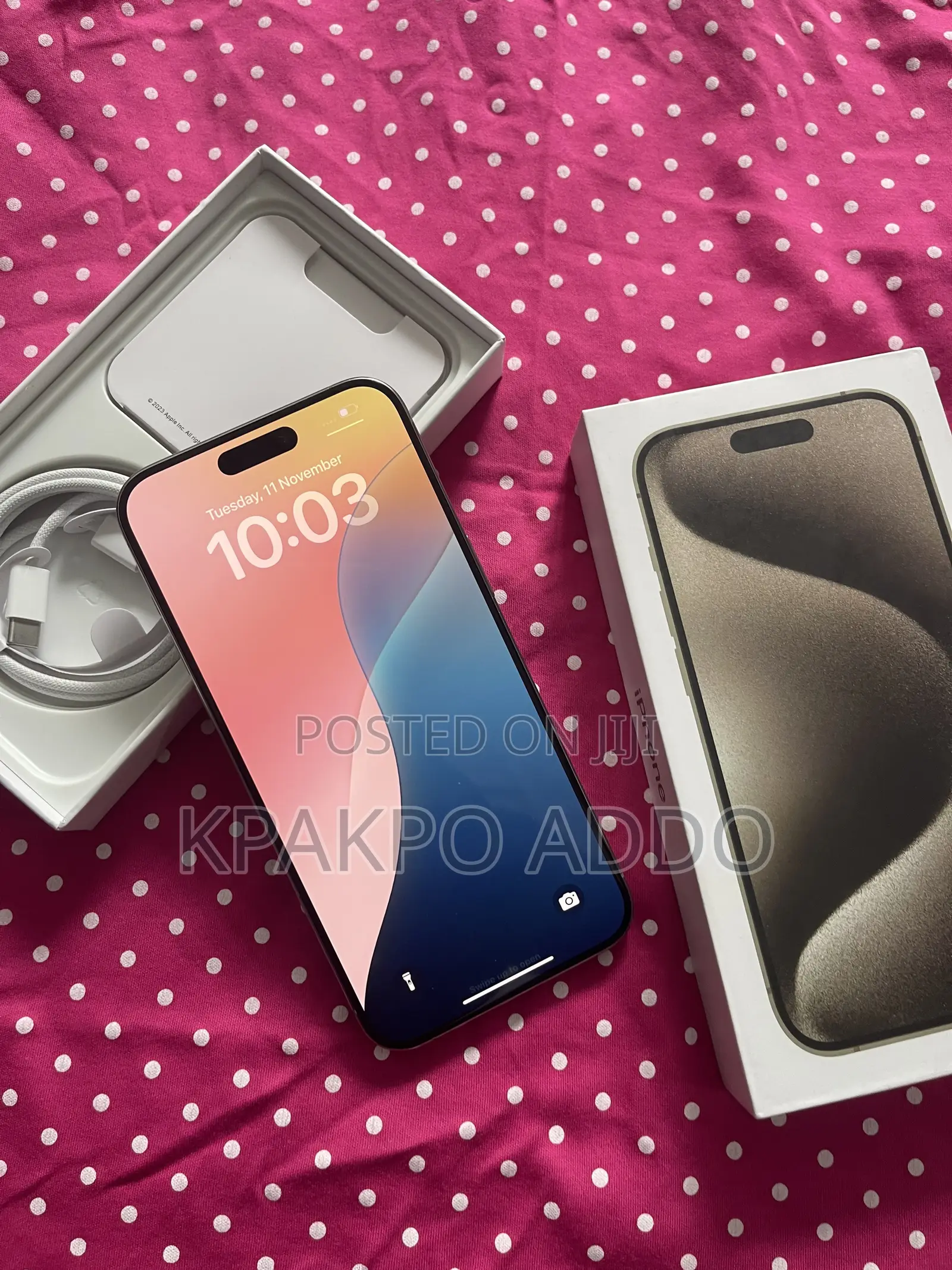 Apple iPhone 15 Pro Max 256 GB Silver