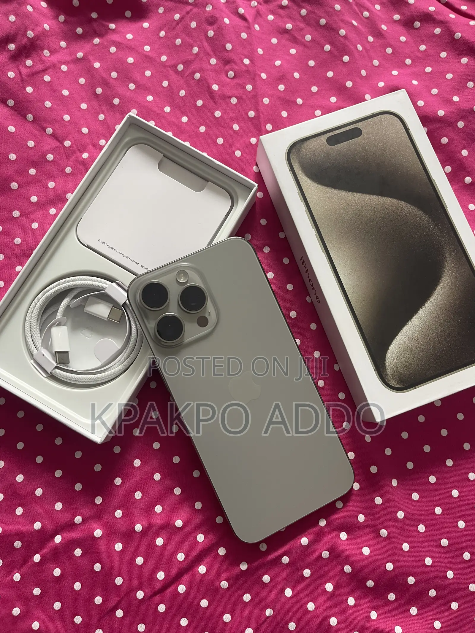 Apple iPhone 15 Pro Max 256 GB Silver