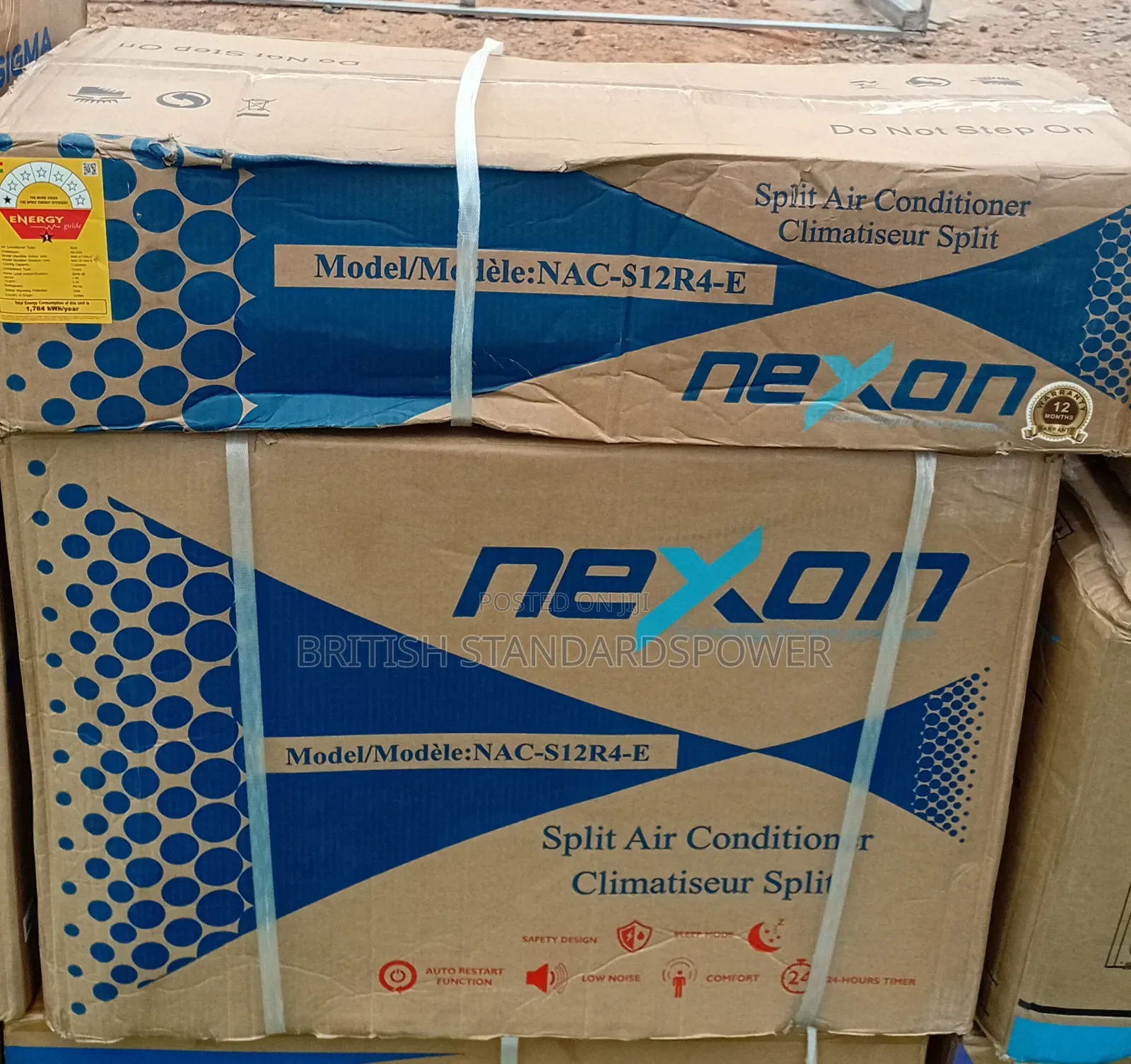 Capacitated 1.5hp Split Type Nexon AC