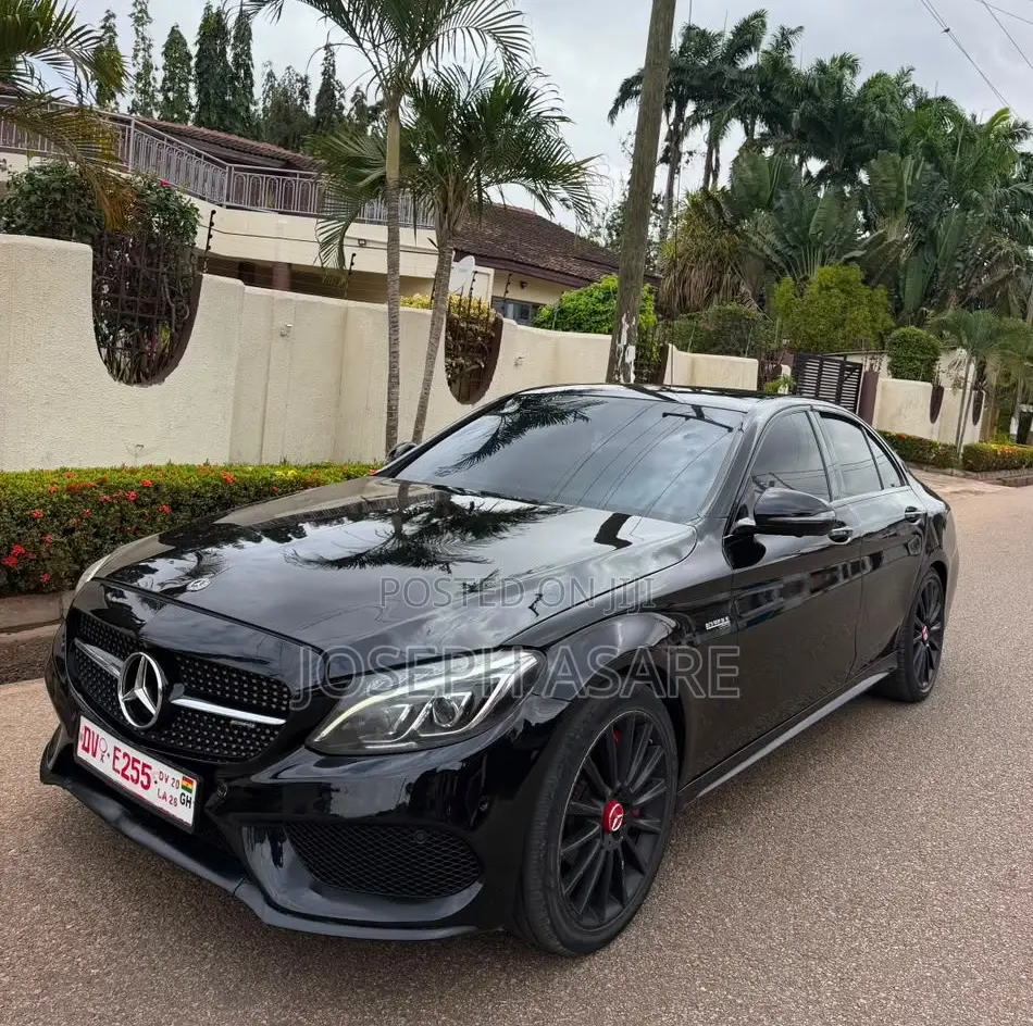 Mercedes-Benz C43 4Matic Cabriolet AWD (3.0L V6 9AM) 2018 Black