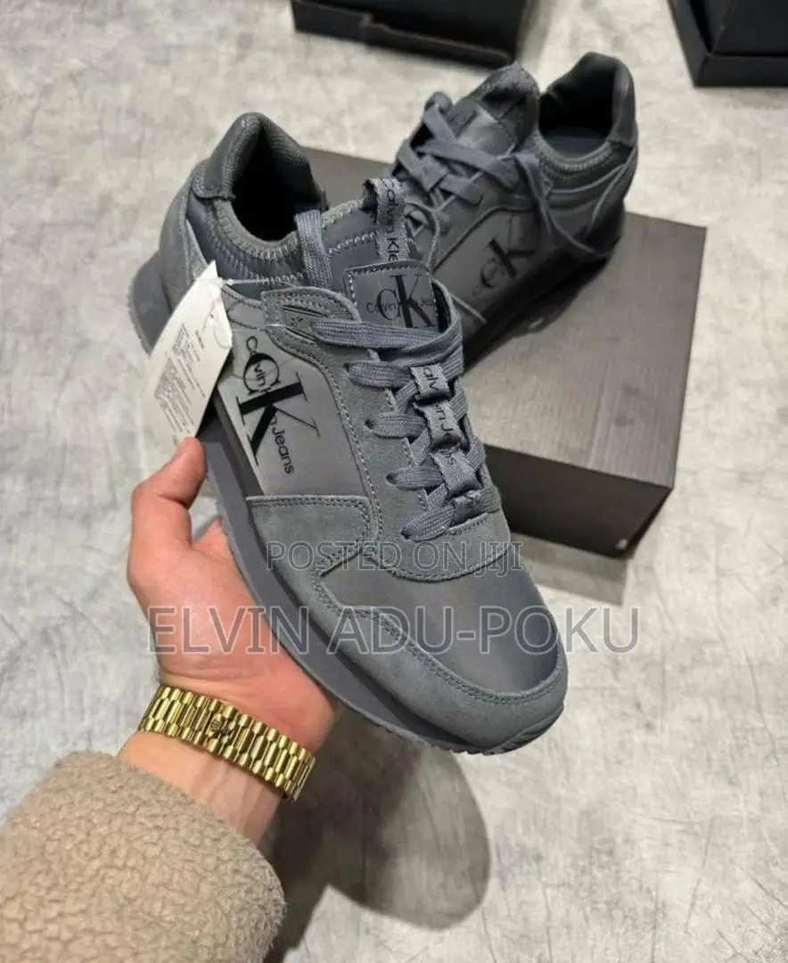 Calvin Klein Lace Up Casual Sneaker, Swipe to Other Colours >