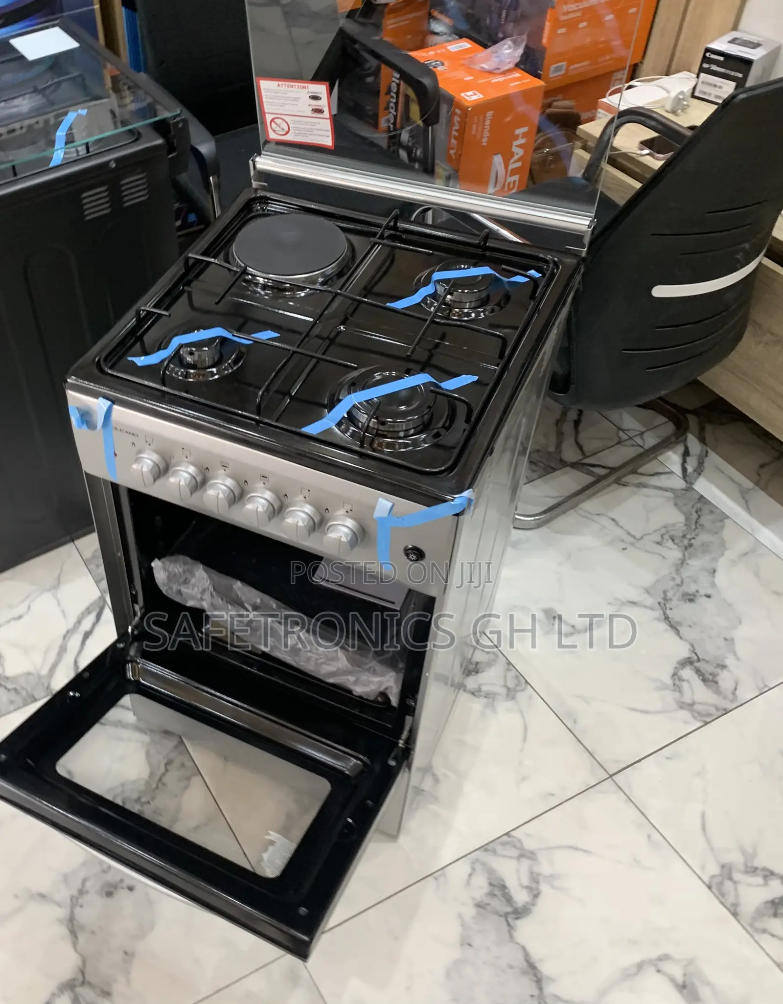 Reliable New Volcano Electric and Gas Stove Burner(3×1) Stove