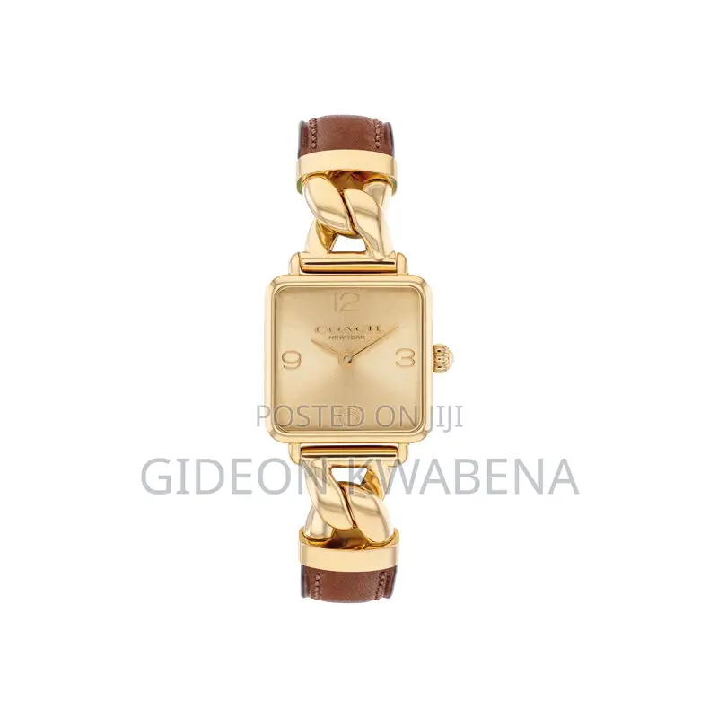 Coach Women’s Cass Gold Tone Watch