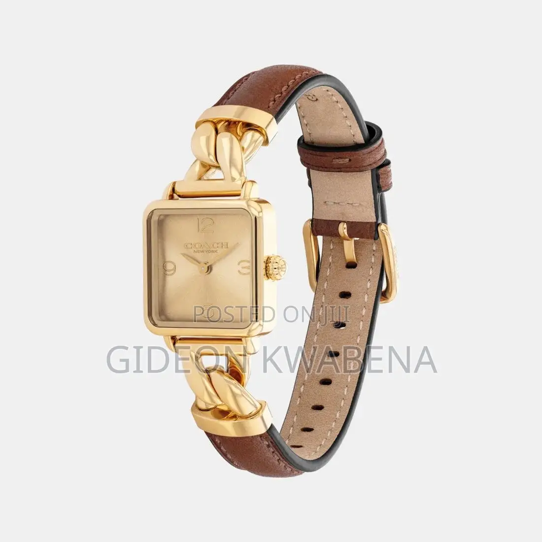 Coach Women’s Cass Gold Tone Watch