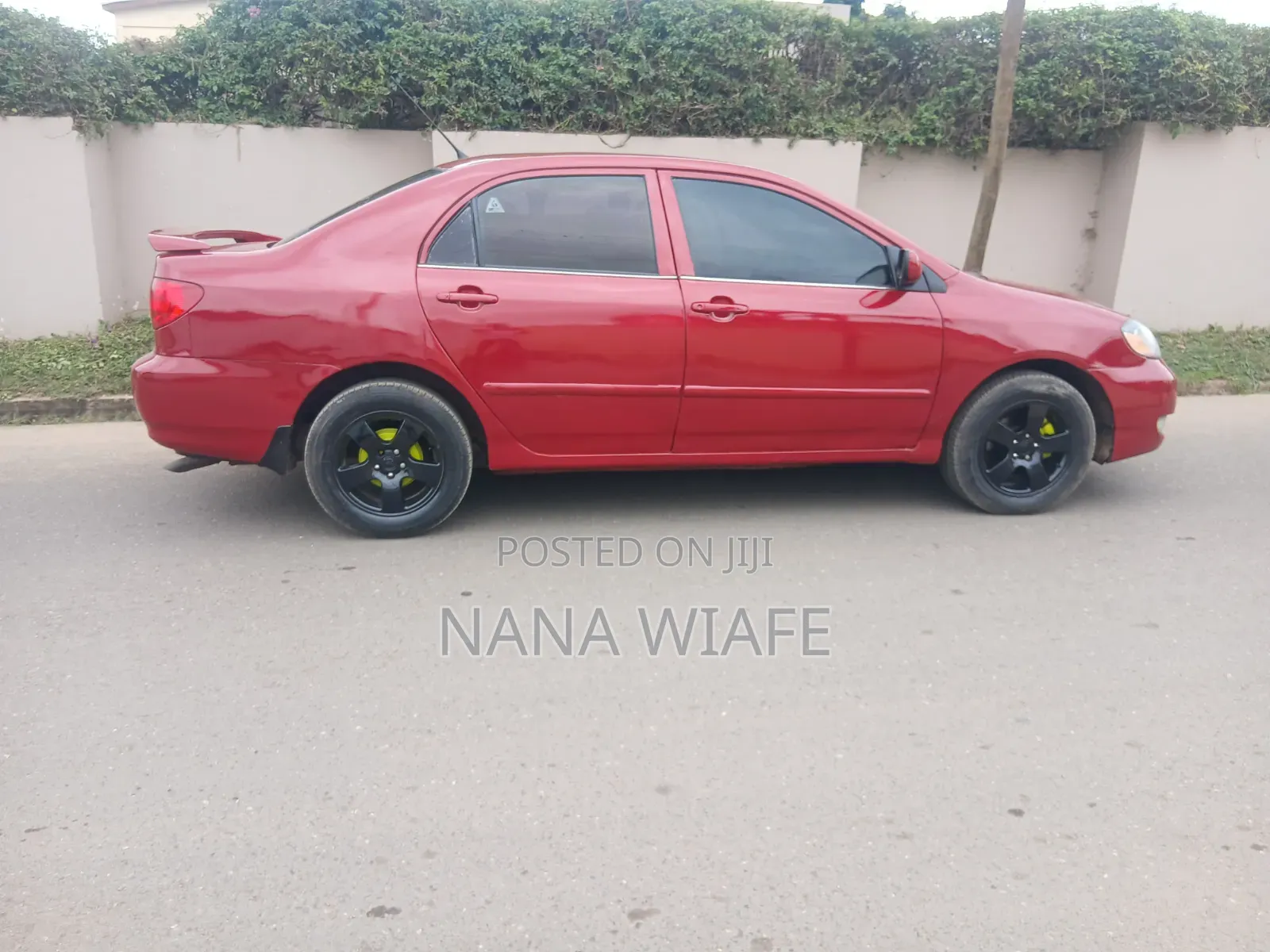 Toyota Corolla LE 2006 Red