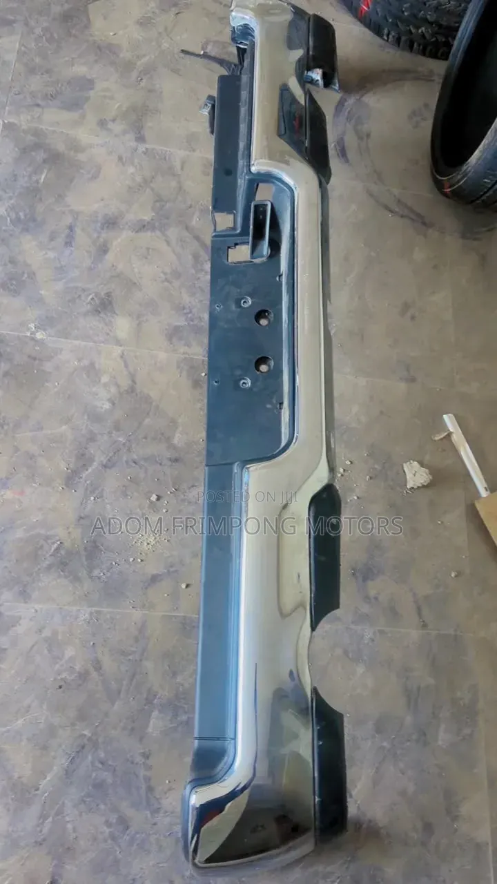 Dodge Ram Chrome Dual Exhaust Rear Bumper From 2019 to 2024 Model