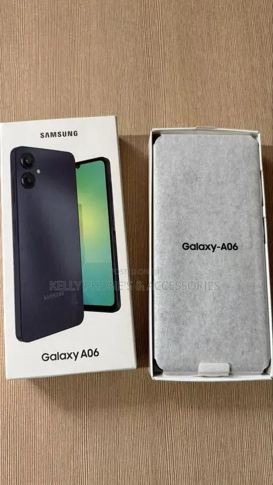 New Samsung Galaxy A06 64 GB Black