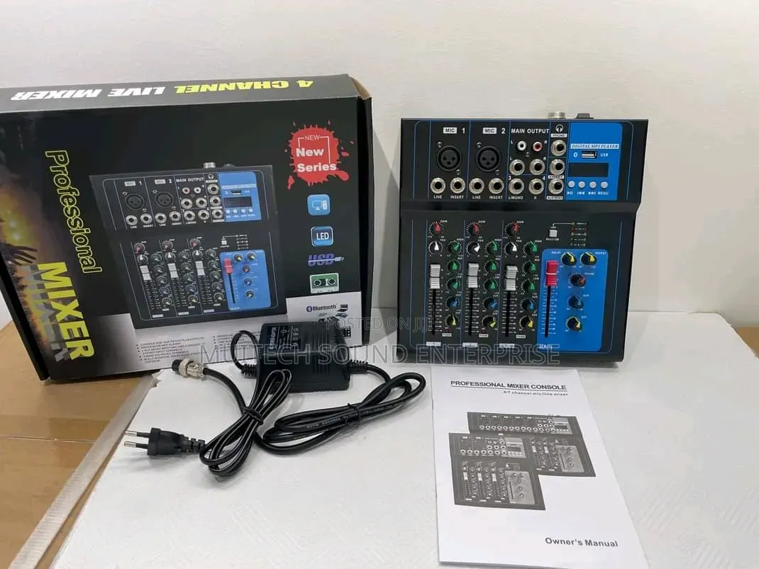 Yamah Portable Mixer( 4 Channels)
