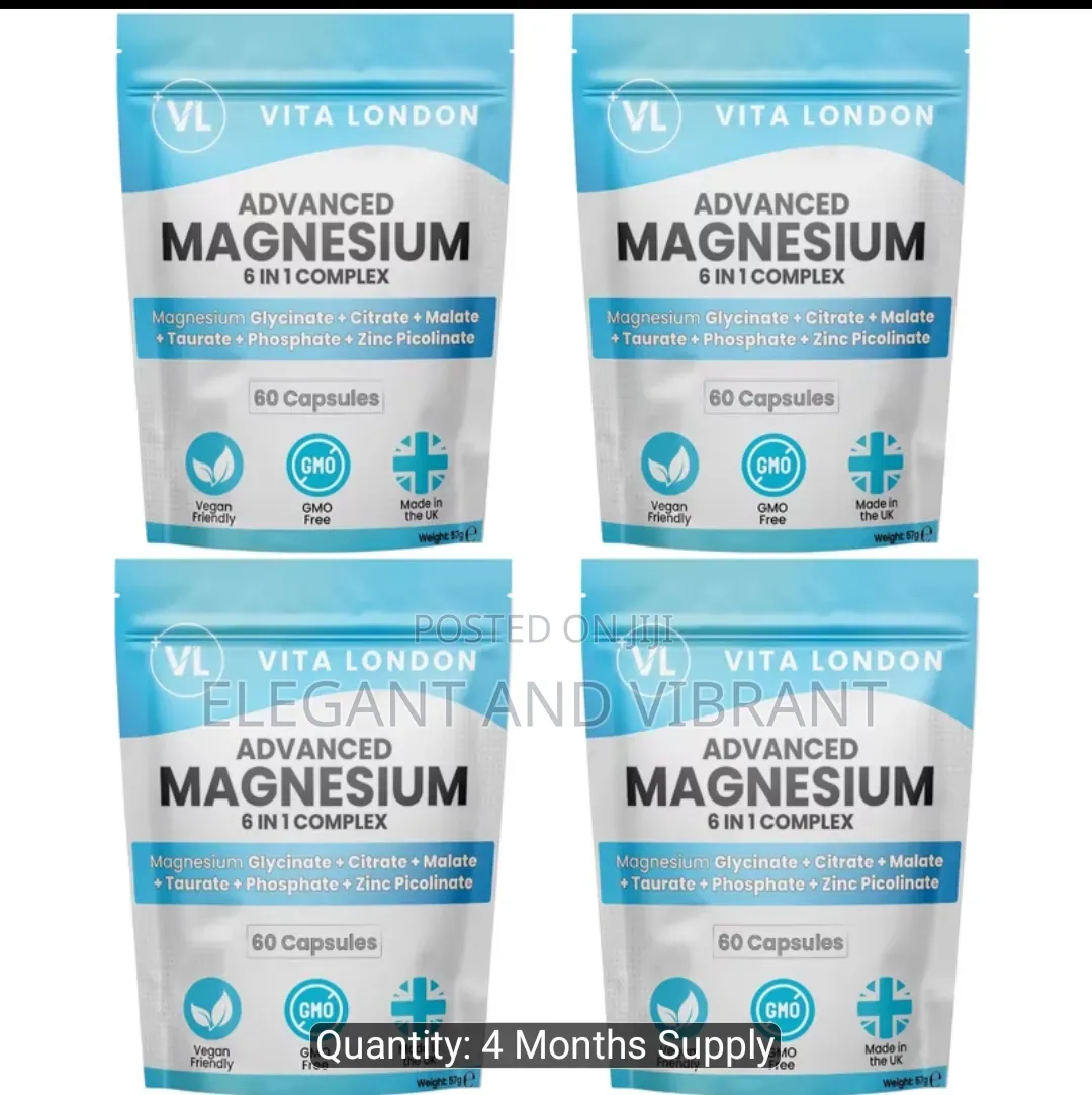 Magnesium Complex 6 in 1, Glycinate, Taurate, Malate, Zinc Pliconate