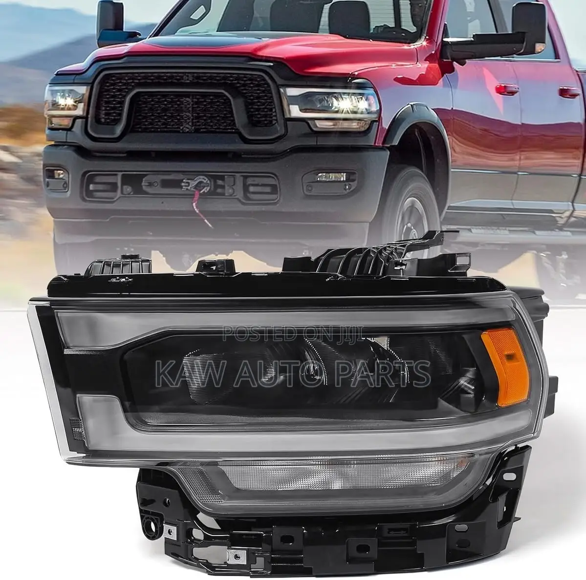 2019,2020,2021,2022,2023,2024 Headlight for Dodge RAM 2500 or 3500