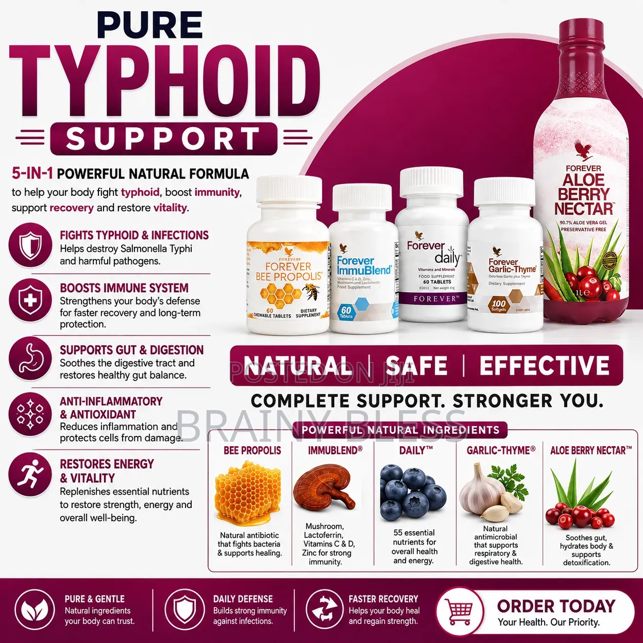 Pure Typhoid Support