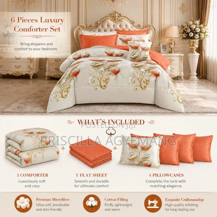 6 in 1 Duvet Set Avaliable
