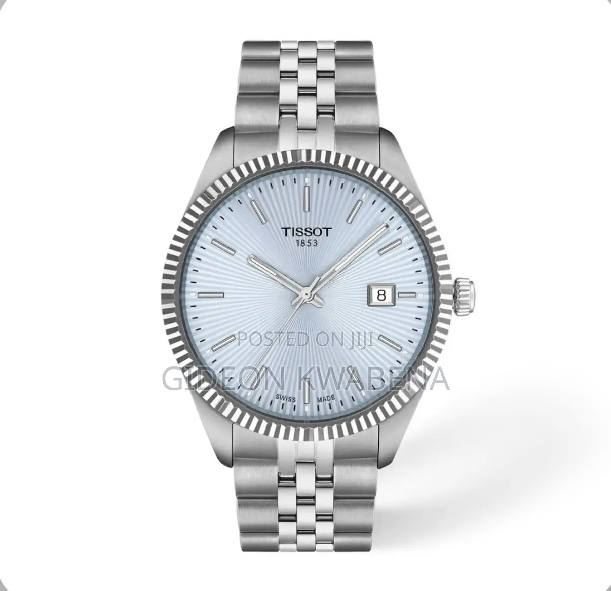 Tissot Ballade Watch , Ice Blue Dial. 40mm
