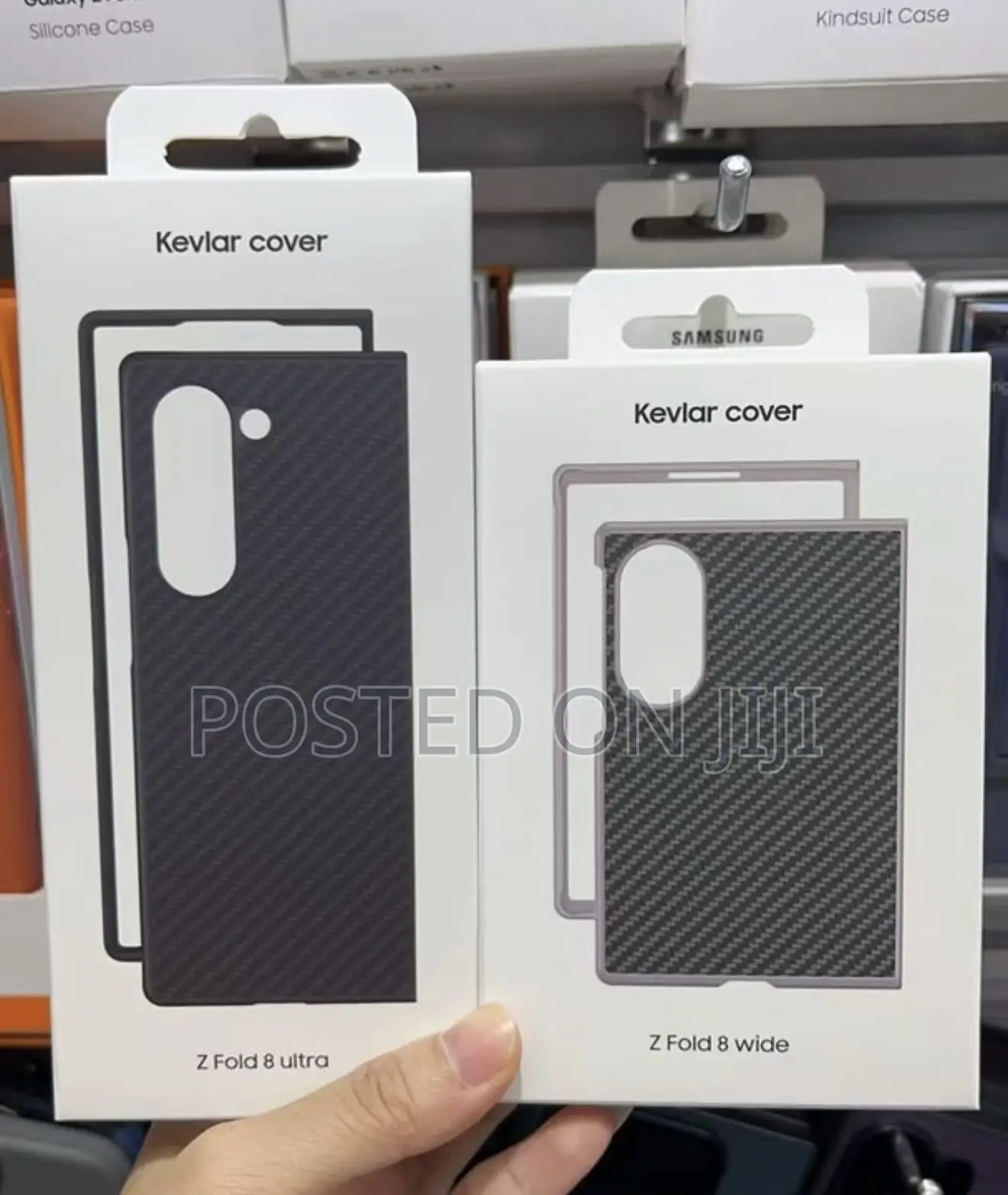 Z Fold 8/ 8wide Original Kevlar Case With Glass