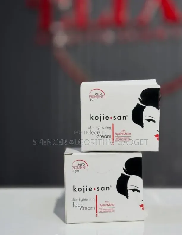 Kojie San Lt/Face Cream/Soap/Cleanser+toner(tap the Pic. For Prices)