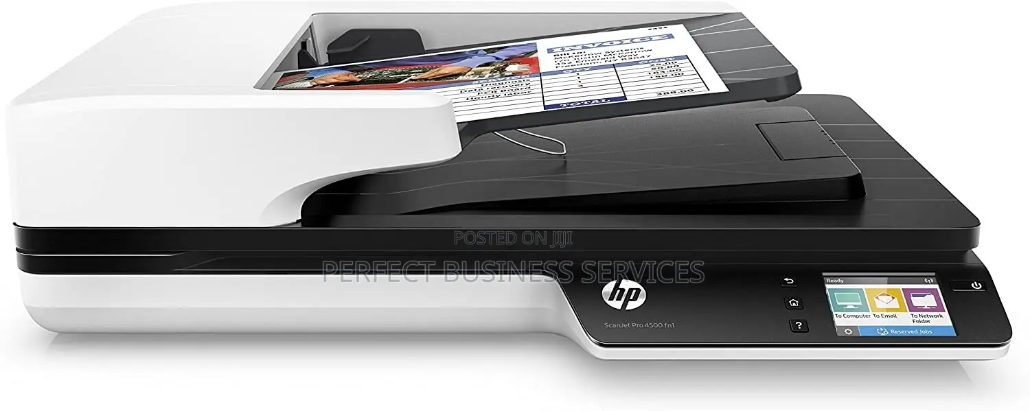 HP ScanJet Pro 4500 Fn1 Network Flatbed Scanner