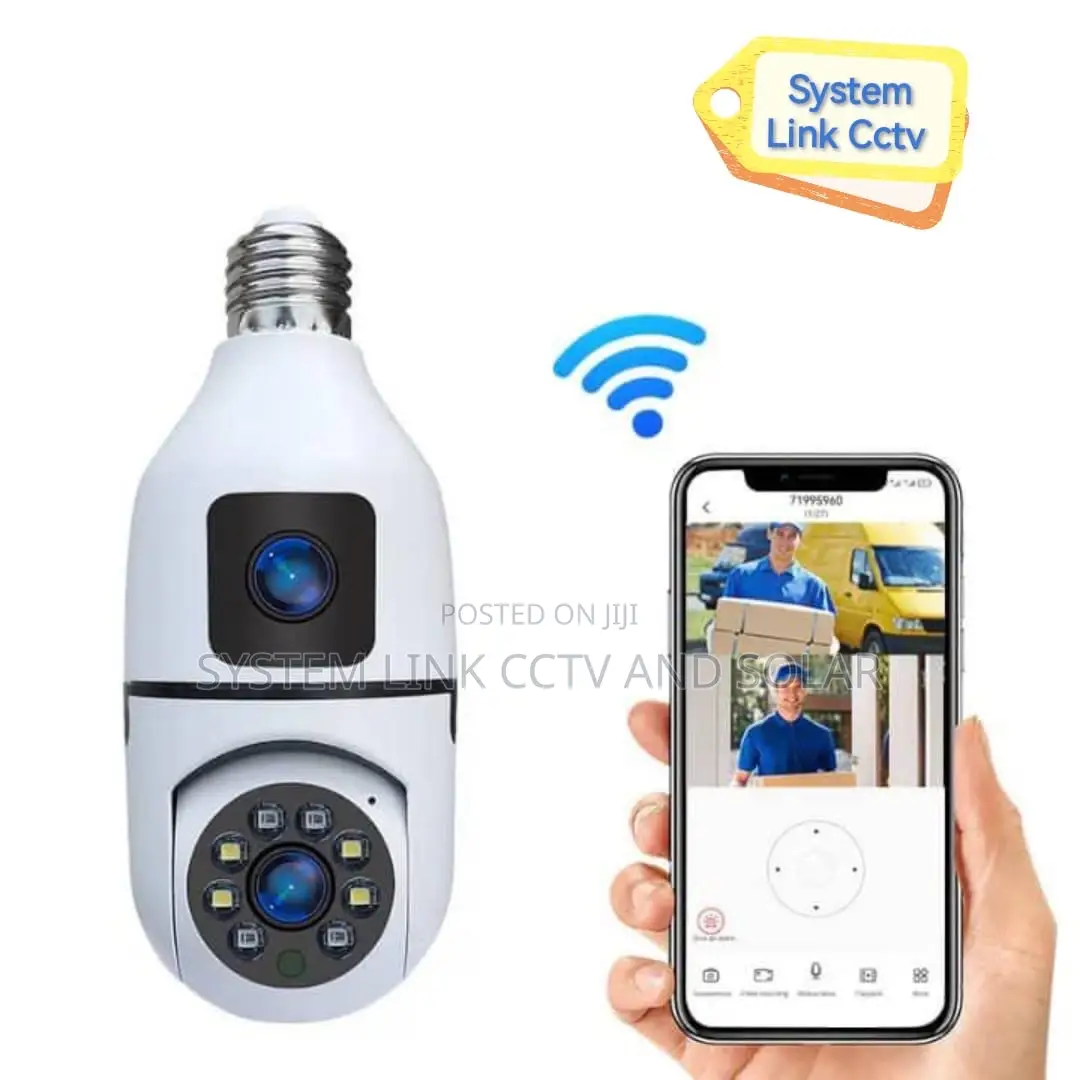 Bulb Camera Dual Lens