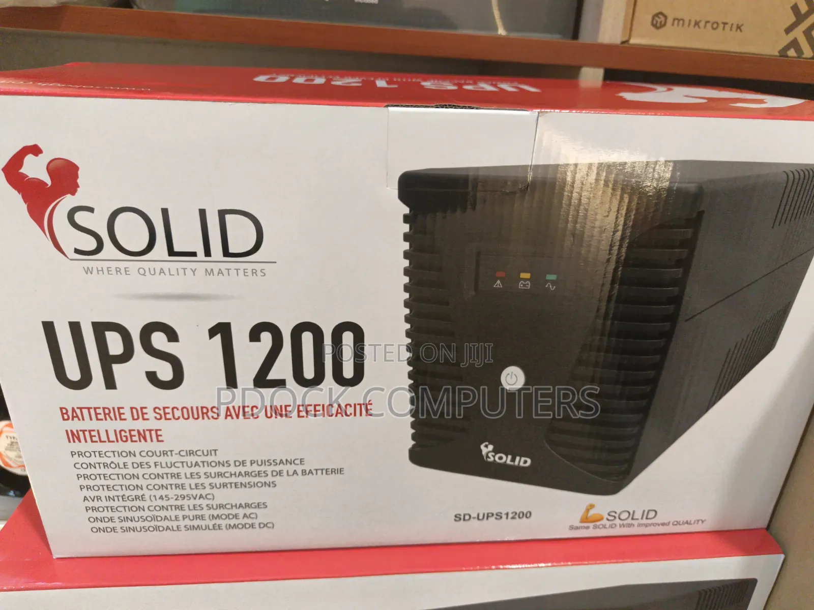 Solid UPS 1200va / 1.2KVA With AVR
