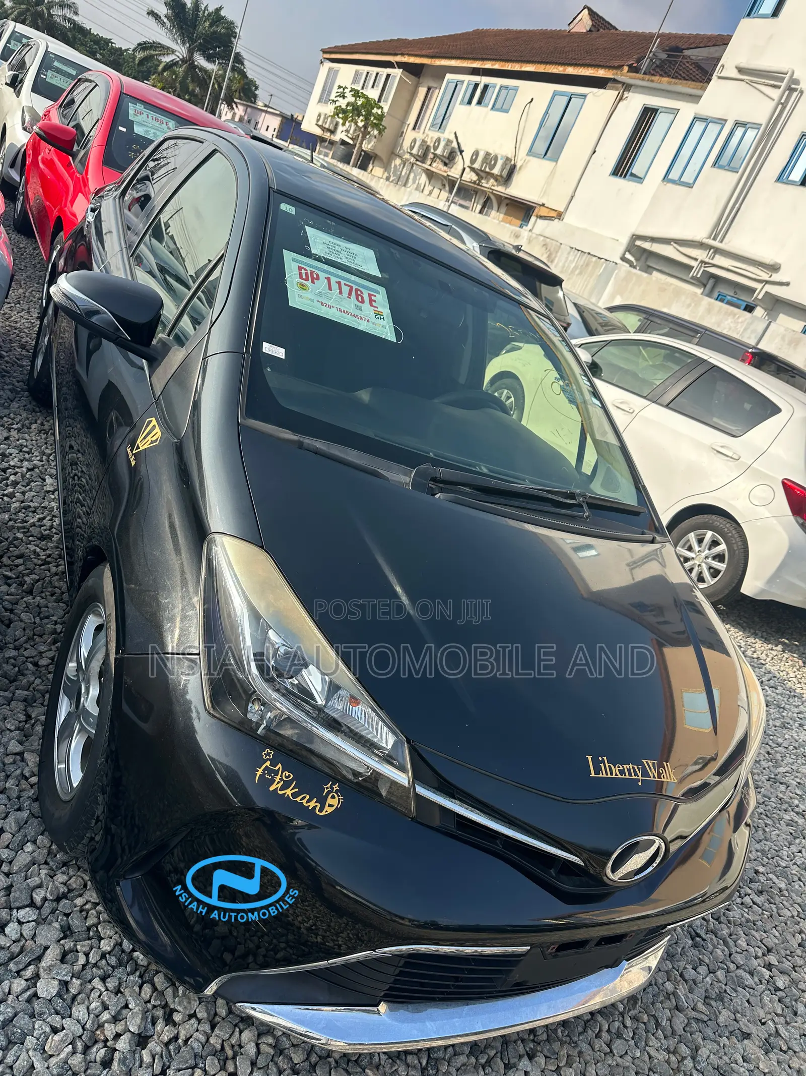 Toyota Vitz 2016 Black