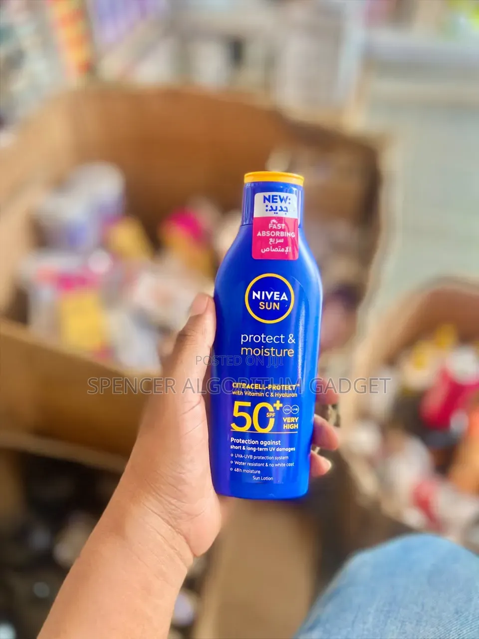 Nivea Sun Uv Shine Control Spf50/Sun Lotion/ Lip Balm-Tap for Prices