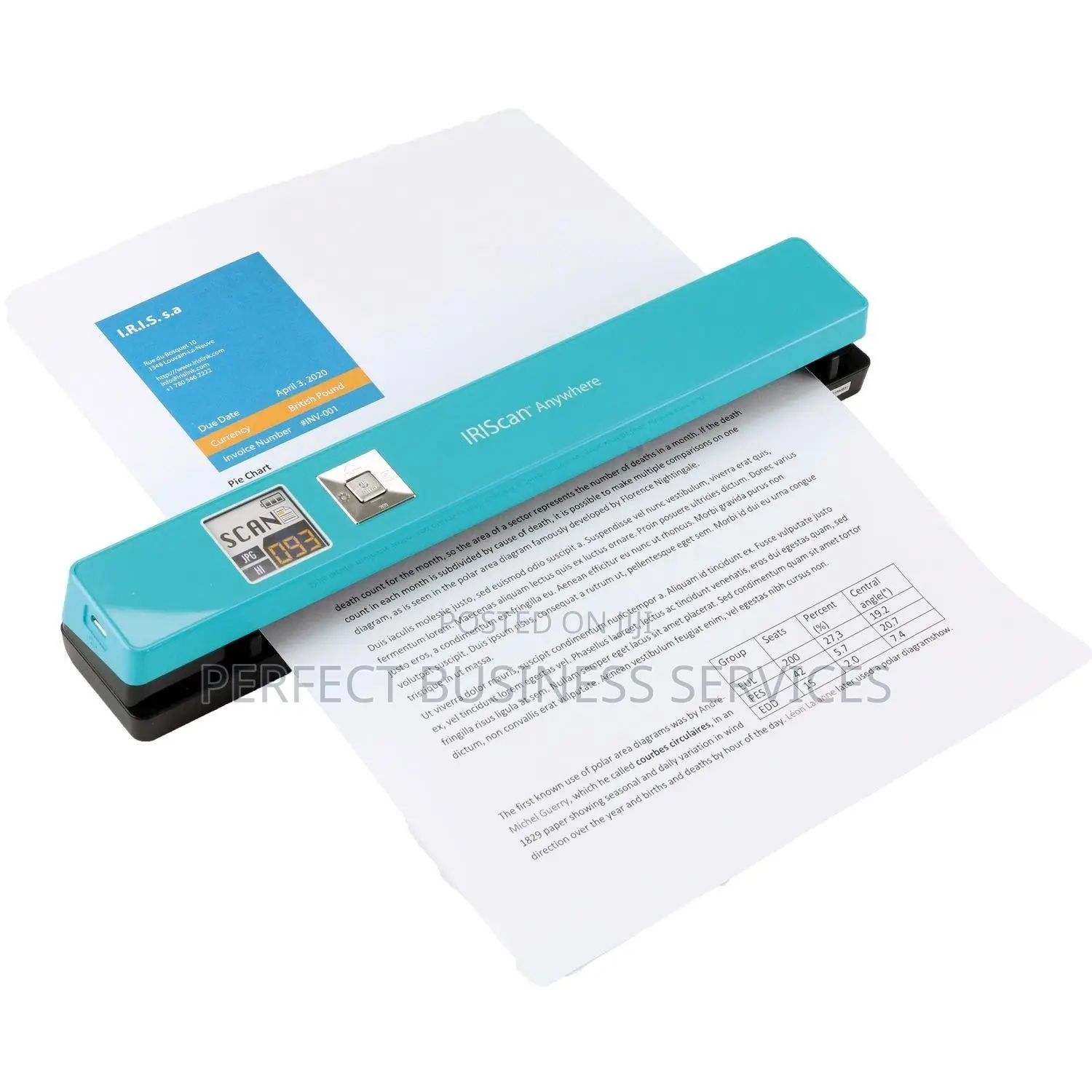 IRIScan Anywhere 5 Handheld Scanner