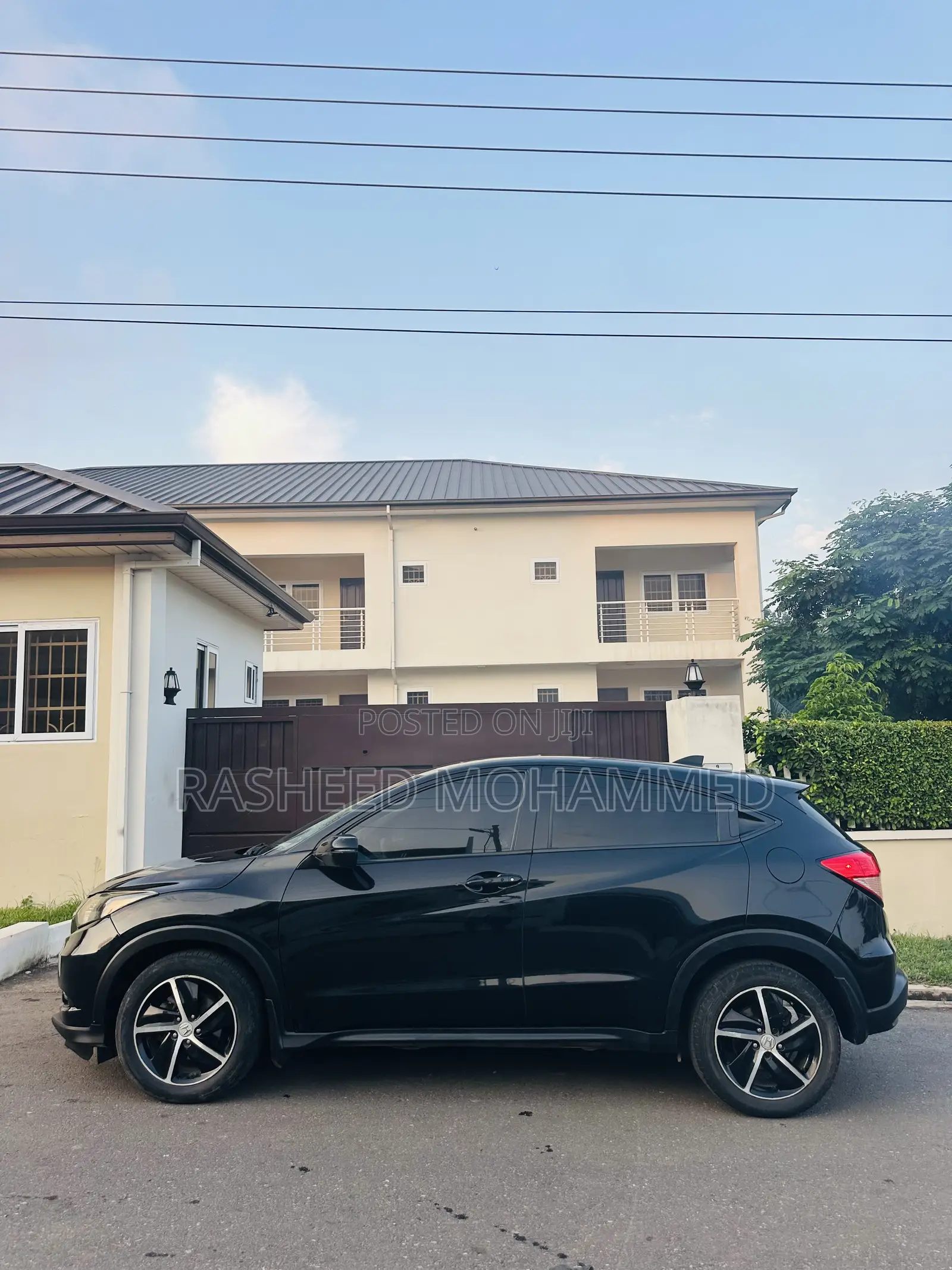 Honda HR-V EX-L w/Navigation AWD 2017 Black