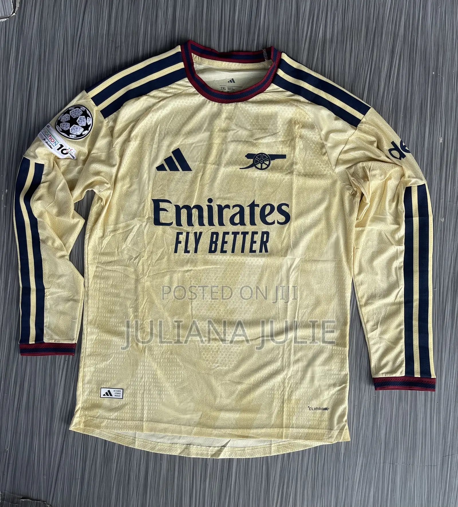 Original Long Sleeve Arsenal Jersey 2026/27 Available