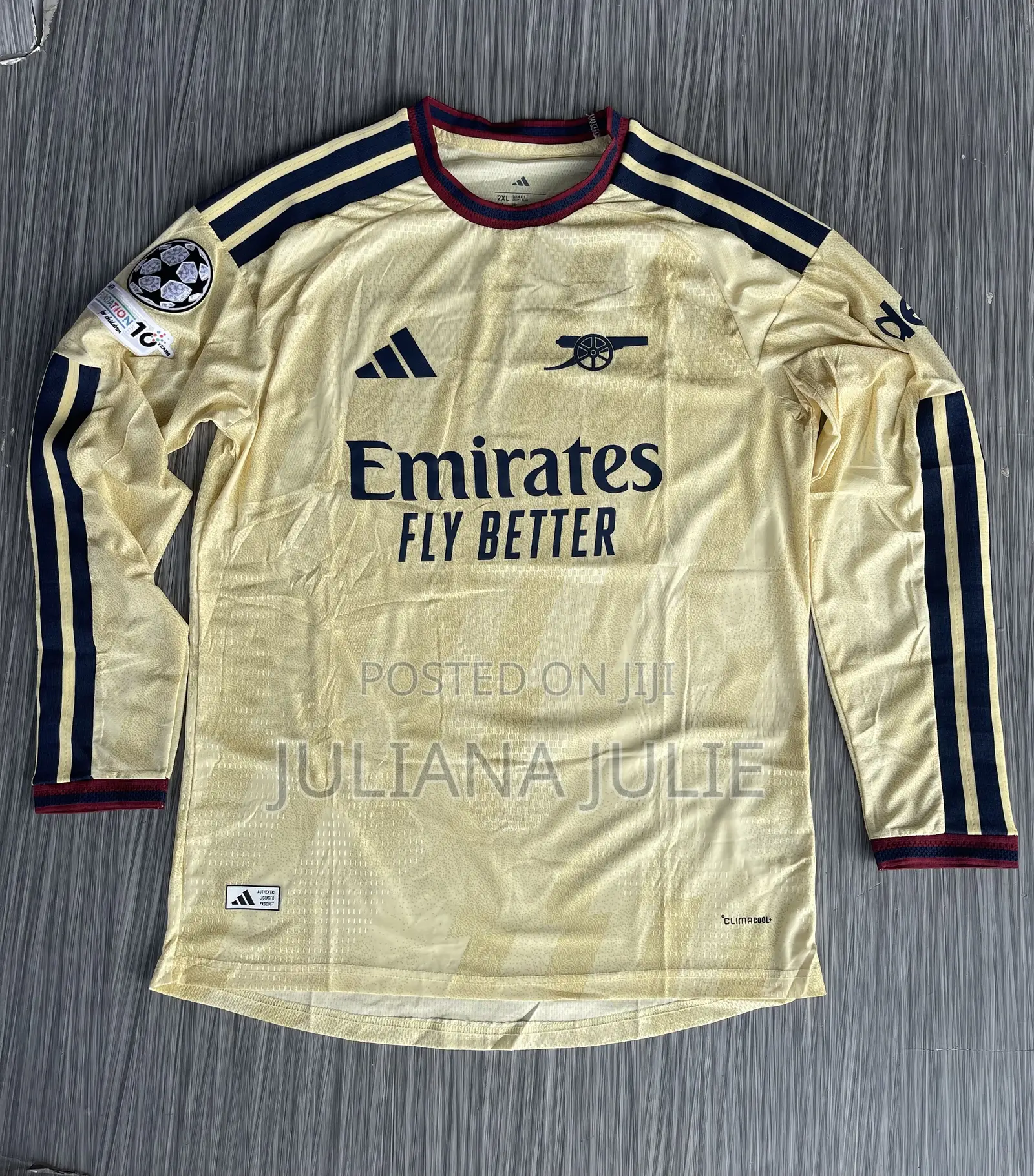 Original Long Sleeve Arsenal Jersey 2026/27 Available