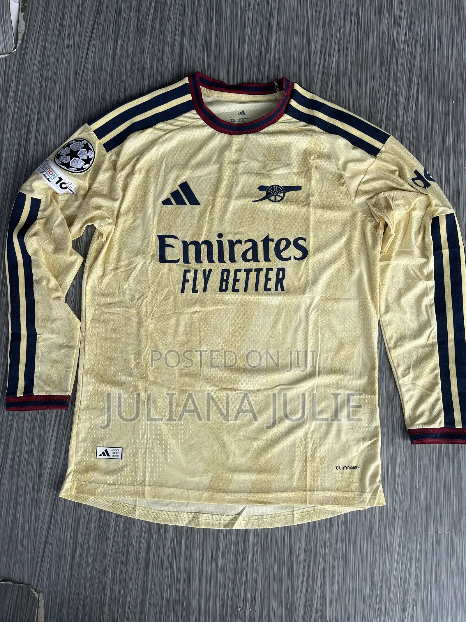 Original Long Sleeve Arsenal Jersey 2026/27 Available
