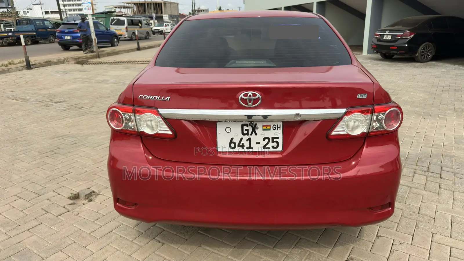 Toyota Corolla LE 4dr Sedan (1.8L 4cyl 4A) 2013 Red