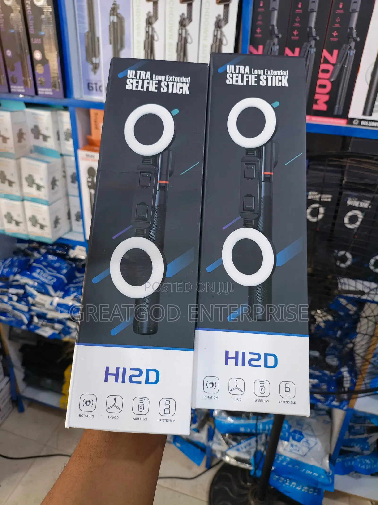 C19 AI Tracking Stable Selfie Stick Tripod