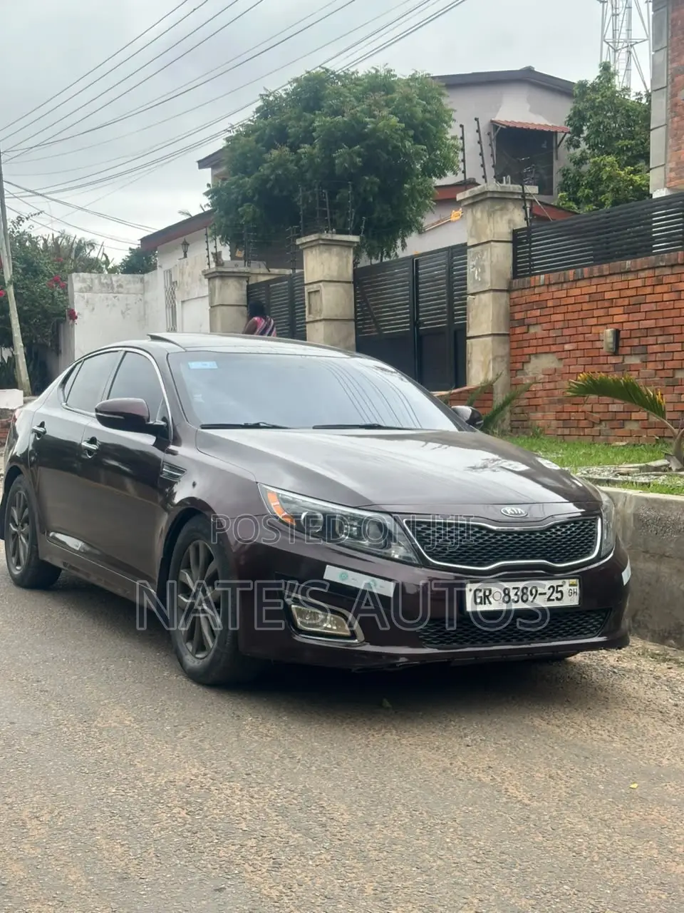 Kia Optima 2015 Burgundy