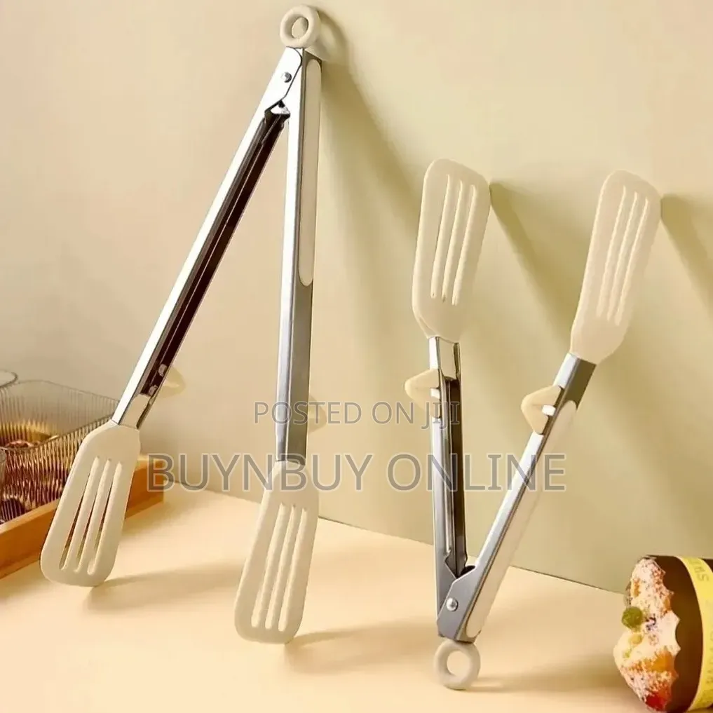 High Heat Silicone Cooking Tong Utensil in 9 Inch 12 Inch