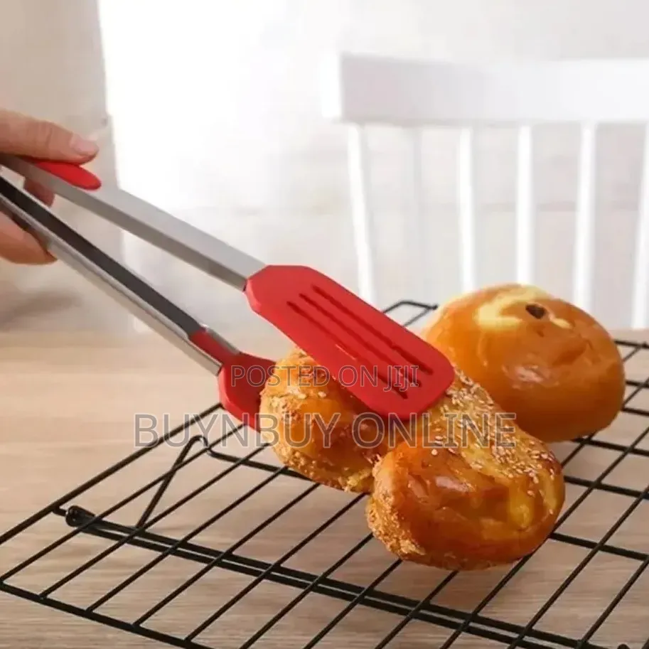 High Heat Silicone Cooking Tong Utensil in 9 Inch 12 Inch