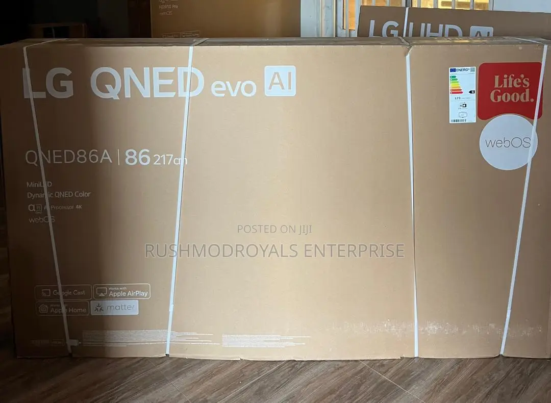 LG 86QNED86A 86-Inch Premium QNED Evo Mini-Led Smart TV