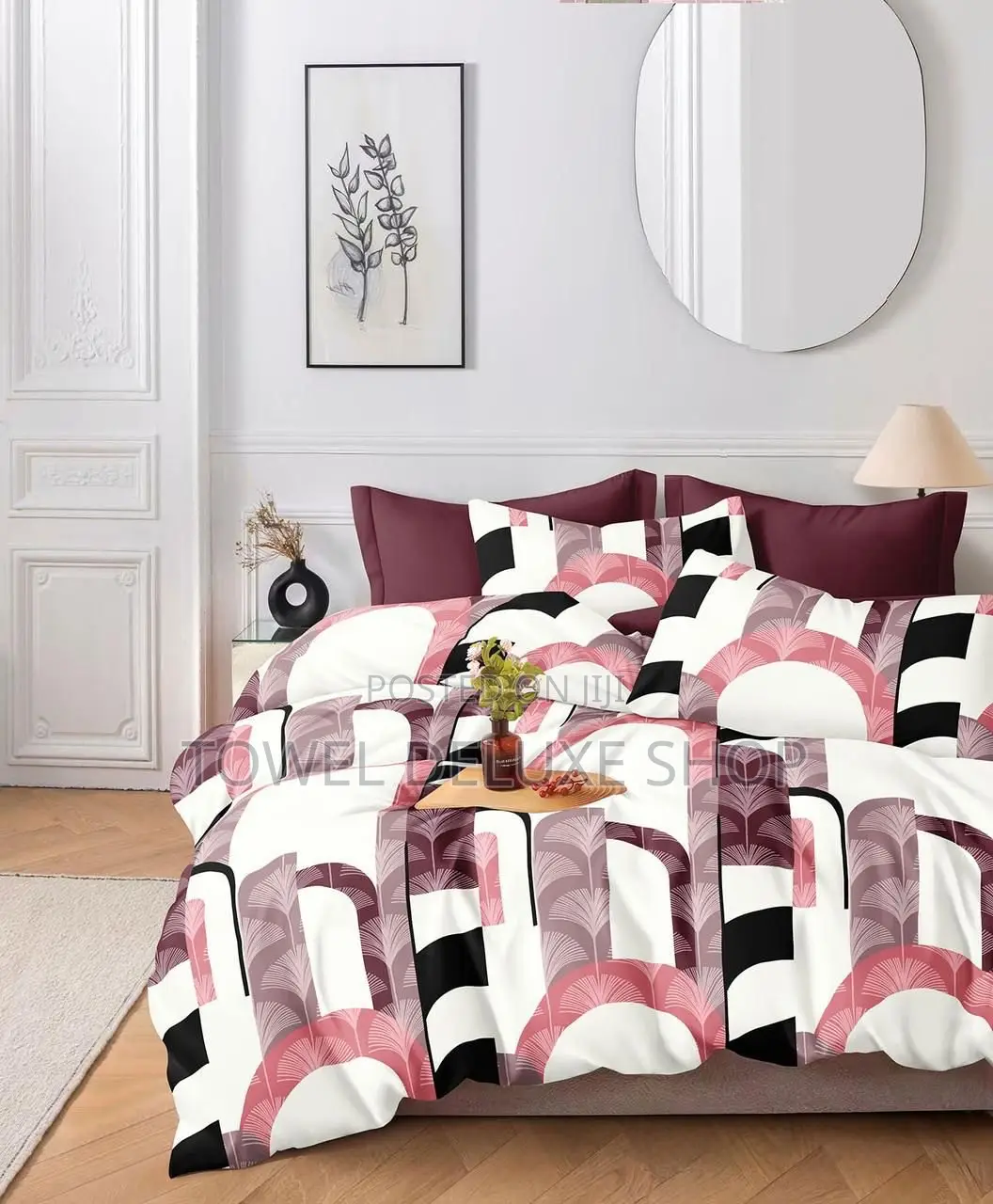 Bonjourne Cotton Double Size Bedsheet