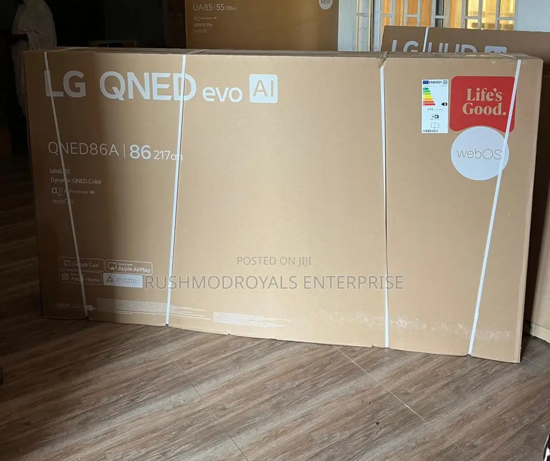 86 Inch LG Qned Evo Ai Qned86 120hz Smart TV
