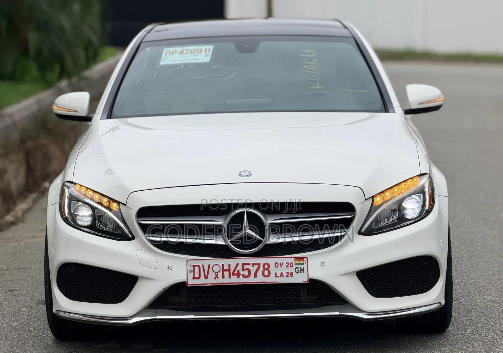 Mercedes-Benz C300 Sport 4Matic Sedan AWD (2.0L 4cyl 7A) 2017 White