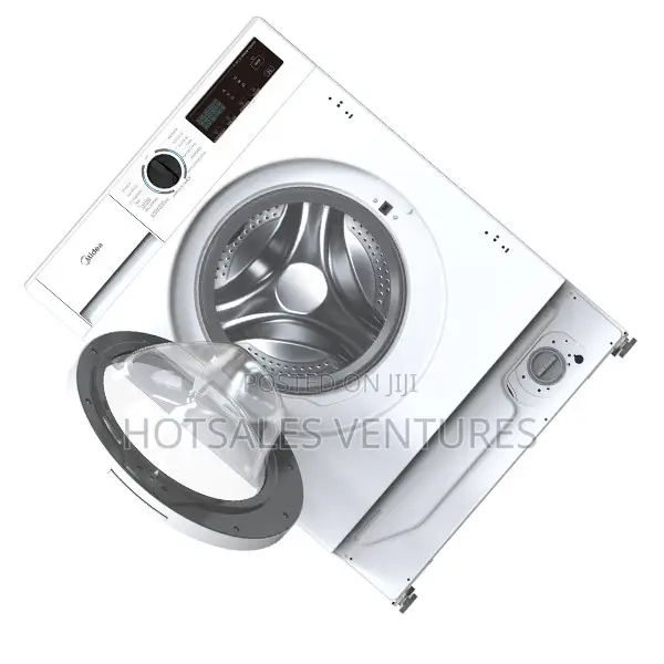 QUALITY Midea 8kg/6kg Washer Dryer Washing Machine - MFA06D80B/W