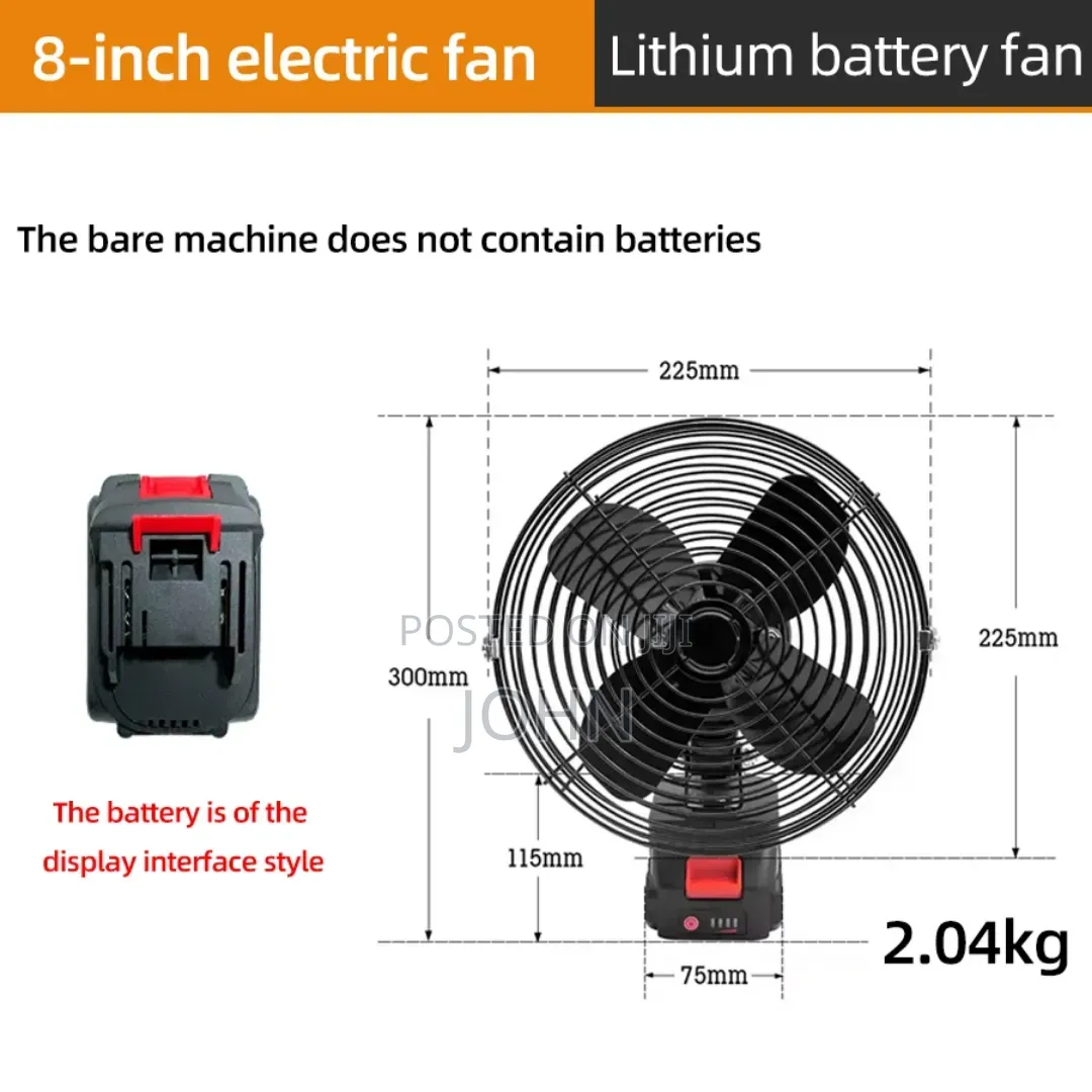 Industrial Grade Mini Steel Fan
