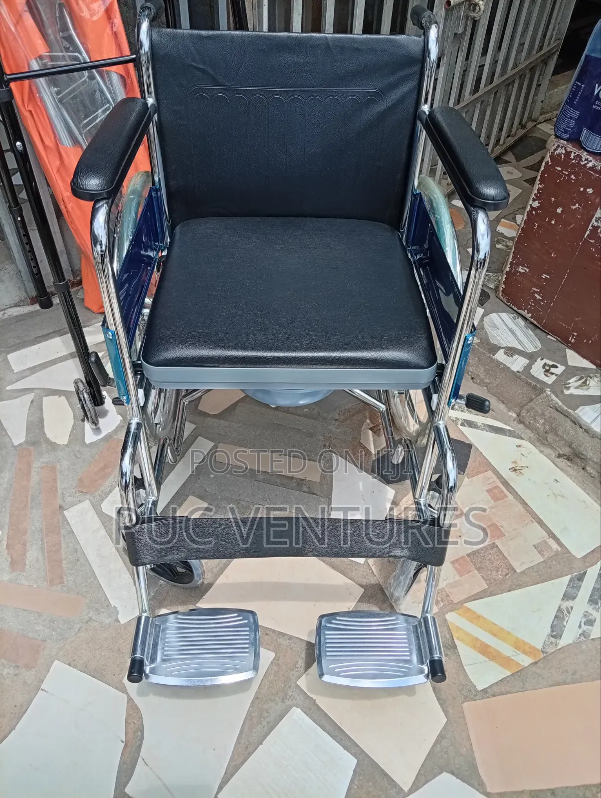 Wheelchair With Commode