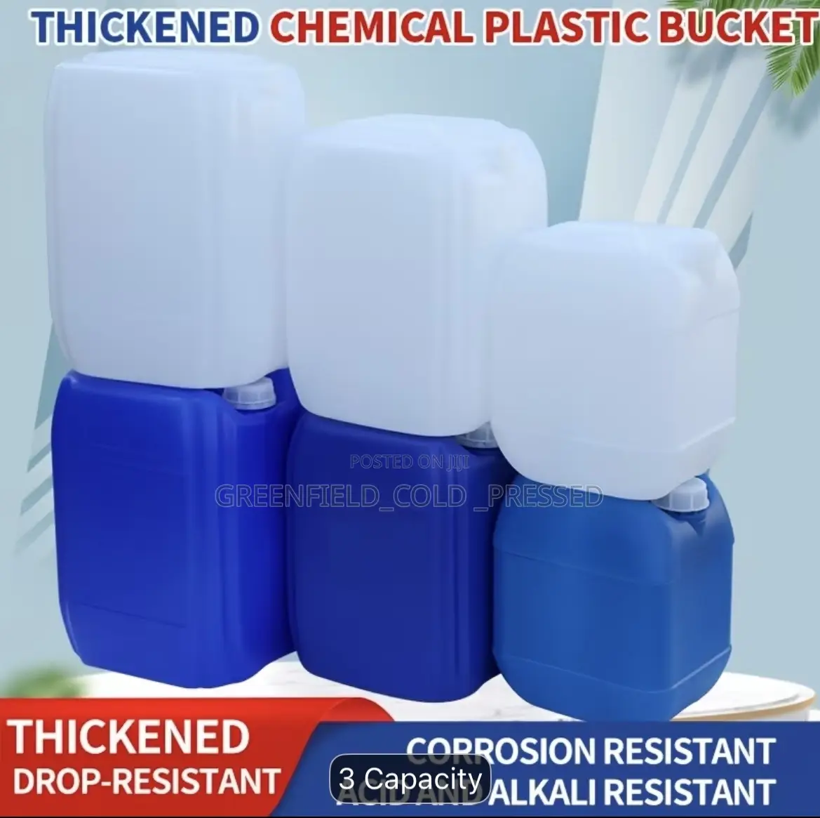 25-Liter Empty Jerrycan (Gallons)